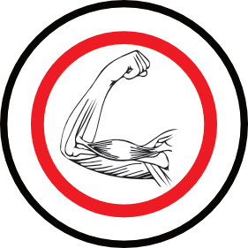 Handarbeiter medizinische Massage